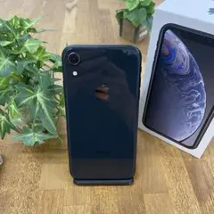 iPhone XR 64GB ブラック国内版SIMフリー送料無料