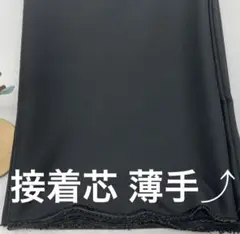 E-548 3m 接着芯 芯地K 黒 薄手⤴︎ 片面接着 アイロン