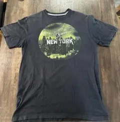 NIKE ナイキ ジョーダン フロントプリント Tシャツ 黒 ニューヨーク M