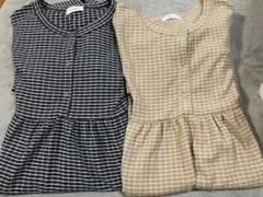 しまむらyumi talbyyumi ルームウェア　ワンピースL２枚