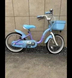 【埼玉東京近郊直接受渡し】自転車 　16インチ　ディズニープリンセス　美品 埼玉東京近郊直接受渡し】自転車 16インチ ディズニープリンセス