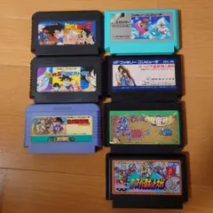 ファミコン　ソフト　7点　まとめ売り