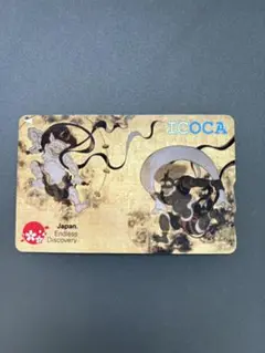 ▶ ICOCA 風神雷神　海外来訪者記念デザイン ICOCA 風神雷神 - メルカリ