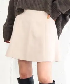 tiptop ティップトップ ハイウエストスカパン アイボリー M 完売品