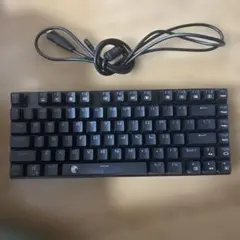 E元素　メカニカルキーボード　青軸　テンキーレス　ゲーミングキーボード