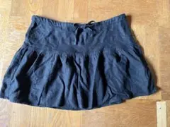 【ZARA】TRF 黒 フレアミニスカート