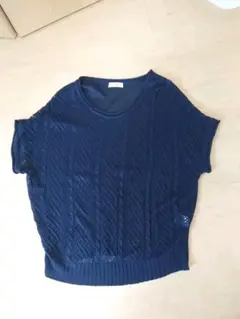 サマーニット トップス 半袖ニット