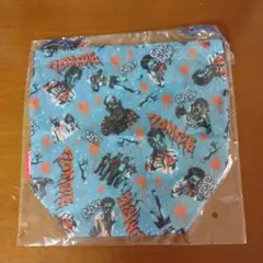 ゾンビ柄巾着　ロッキンジェリービーン
