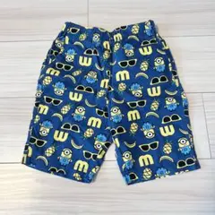 ユニクロ ミニオン柄 ハーフパンツ ステテコ☆110