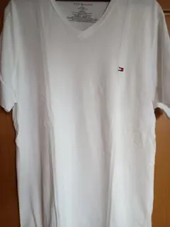 TOMMY HILFIGER ホワイト Tシャツ L