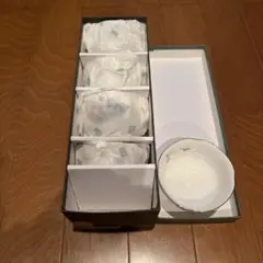 花柄陶器小鉢5個セット