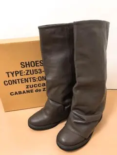 【新品】ZUCCa パンツブーツⅡ ブラウン