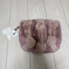 gelatopique ファーポーチ　ピンク系