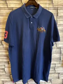POLO RALPH LAUREN ゲームプレイヤーズポロ　XXL ネイビー