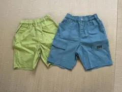 子ども服半ズボン2枚セット(120cm)