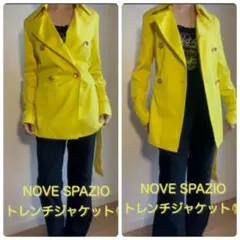 NOVE SPAZIO ノーベスパジオ トレンチコート ジャケット アウター