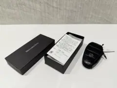 【新品未使用】メルセデスベンツ 純正クロコ型押しレザーキーケース 黒