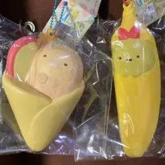 すみっコぐらし Sumikko Gurashi スクイーズ いい匂い果物 2個