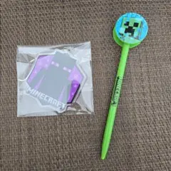 マイクラ　アクリルキーホルダー　エンダーマン　クリーパー