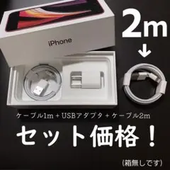 iPhone ケーブル ライトニングケーブル 充電器 USB コンセント