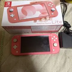 Nintendo Switch Lite ピンク 本体 ACアダプター付き