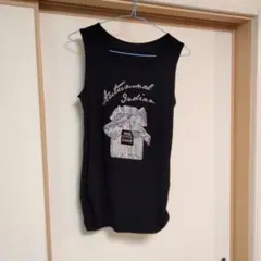 良品★Autumnal Indian ノースリーブ TシャツＭからＬサイズ