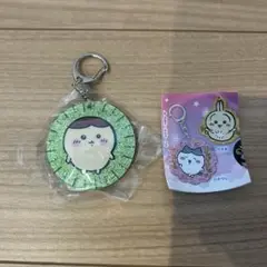 ちいかわ　ラメアクリルキーホルダー4 くりまんじゅう