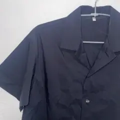 無印良品　襟付き半袖シャツXS-S