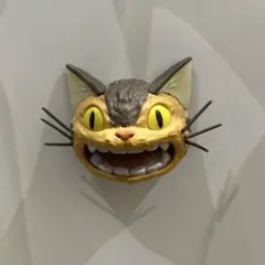 となりのトトロ　ネコバス　フェイスマグネット