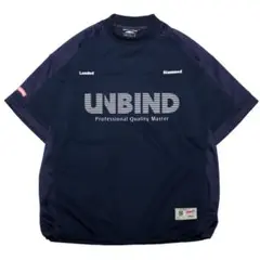 2025 unbind GOLF モックシャツ　ネイビー