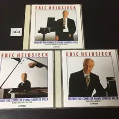 【売約済】ハイドシェック／モーツァルト:ピアノ・ソナタ集  3CD 売約済】ハイドシェック／モーツァルト:ピアノ・ソナタ集 3CD