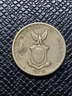 3825【アメリカ領フィリピン】1909年1ペソ銀貨　コイン　古銭　銀貨 3825【アメリカ領フィリピン】1909年1ペソ銀貨 コイン 古銭 銀貨