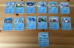 水タイプポケモンカードセット