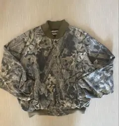 Jerzees 迷彩 ボンバージャケット　短丈　海外