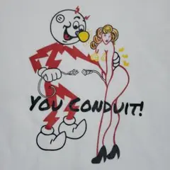 REDDEY KILOWATT ◇"YOU CONDUIT!" Tシャツ