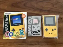 ゲームボーイカラー CGB-001 イエロー　箱・説明書付き