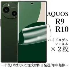 AQUOS R10/R9 ハイドロゲルフィルム×2枚 SH-51F A501SH