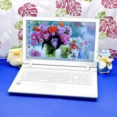 すぐ使える！初心者向け✨東芝ホワイトノートPC 快速SSD＆8GB/Win11