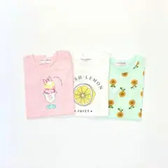 子供服 女の子 120cm 半袖 Tシャツ まとめ売り 新品 FSR9-2