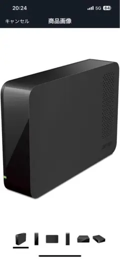 BUFFALO USB3.0 外付けHDD3TB HD-LC3.0U3-BKD