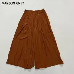 t2006 【メイソングレイ】　ワイドパンツ　ガウチョパンツ　カジュアル