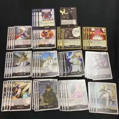 ワンピースカード セット　黒ノーマル4コン