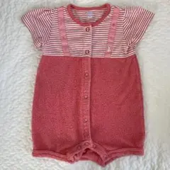 familiarロンパース 60-75cm