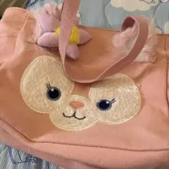 Linabell ピンク トートバッグ