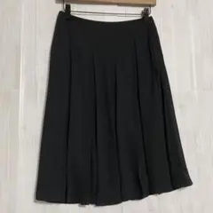 シネカノン　プリーツスカート　黒　36