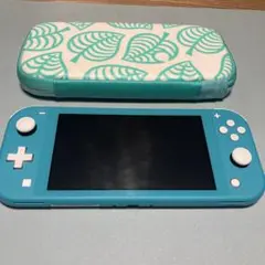 美品 Switchライト ターコイズ