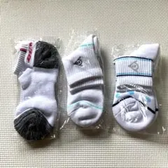 DUNLOP ショートソックス 3足セット23-25