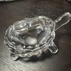 カメ　クリスタル　置き物