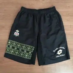 lotto サッカーパンツ　ブラック　LL