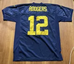RODGERS 12 ネイビー アメリカンフットボールシャツ サイズ52